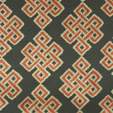 Cut Velvet Upholstery Fabric Carnaby Geometric Pattern