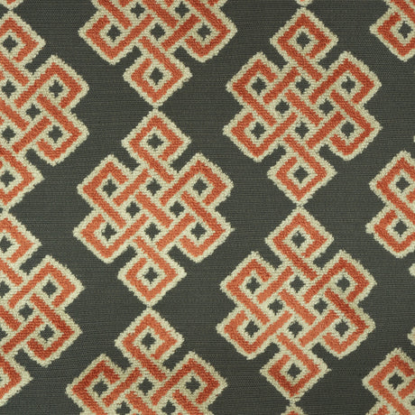 Cut Velvet Upholstery Fabric Carnaby Geometric Pattern