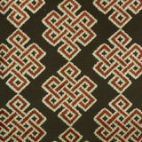 Cut Velvet Upholstery Fabric Carnaby Geometric Pattern