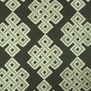 Cut Velvet Upholstery Fabric Carnaby Geometric Pattern