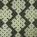 Cut Velvet Upholstery Fabric Carnaby Geometric Pattern