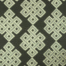Cut Velvet Upholstery Fabric Carnaby Geometric Pattern