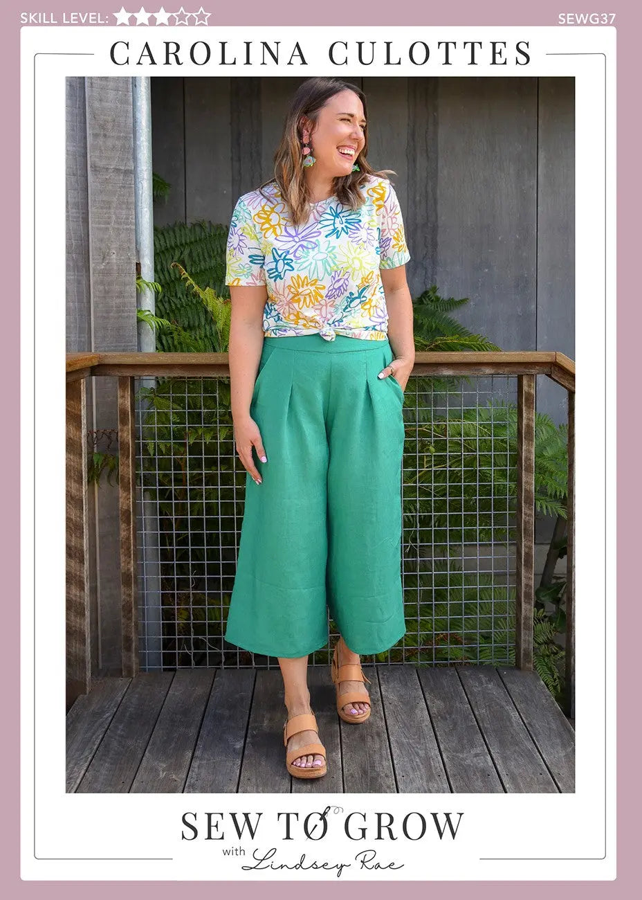 Carolina Culottes Sewing Pattern