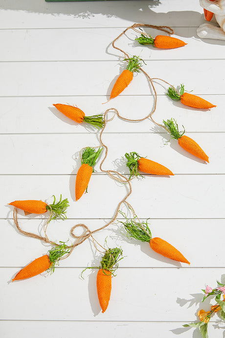 5' Carrot Garland