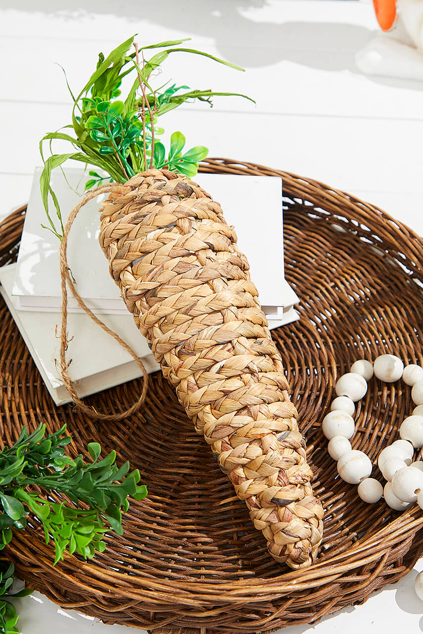 19" Jute Carrot Ornament