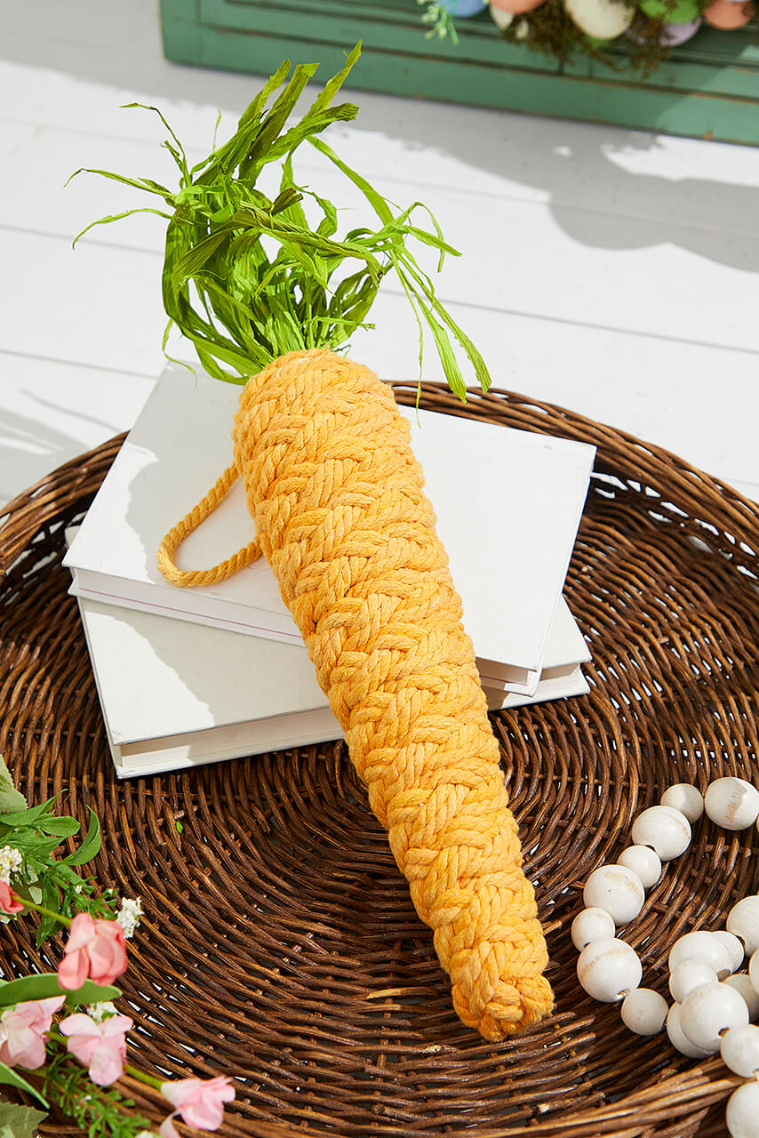 18" Light Orange Carrot Ornament
