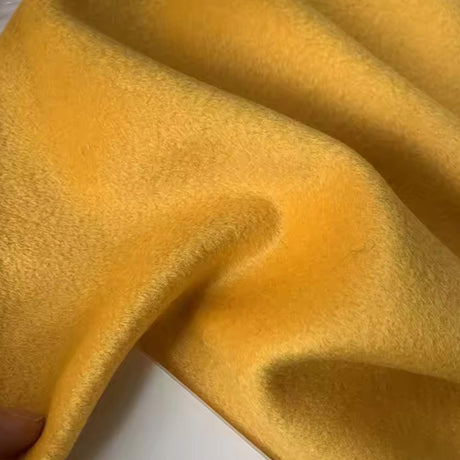 High End Thickened Autumn Winter Cashmere Wool Woolen Fabric Fabric Solid Color Wool Clothing DIY Cashmere Coat Fabric Low Price