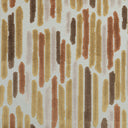 Geometric Cut Velvet Upholstery Fabric - Cascade Harmony