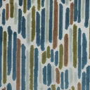 Geometric Cut Velvet Upholstery Fabric - Cascade Harmony