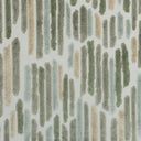 Geometric Cut Velvet Upholstery Fabric - Cascade Harmony