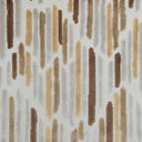 Geometric Cut Velvet Upholstery Fabric - Cascade Harmony