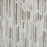 Geometric Cut Velvet Upholstery Fabric - Cascade Harmony