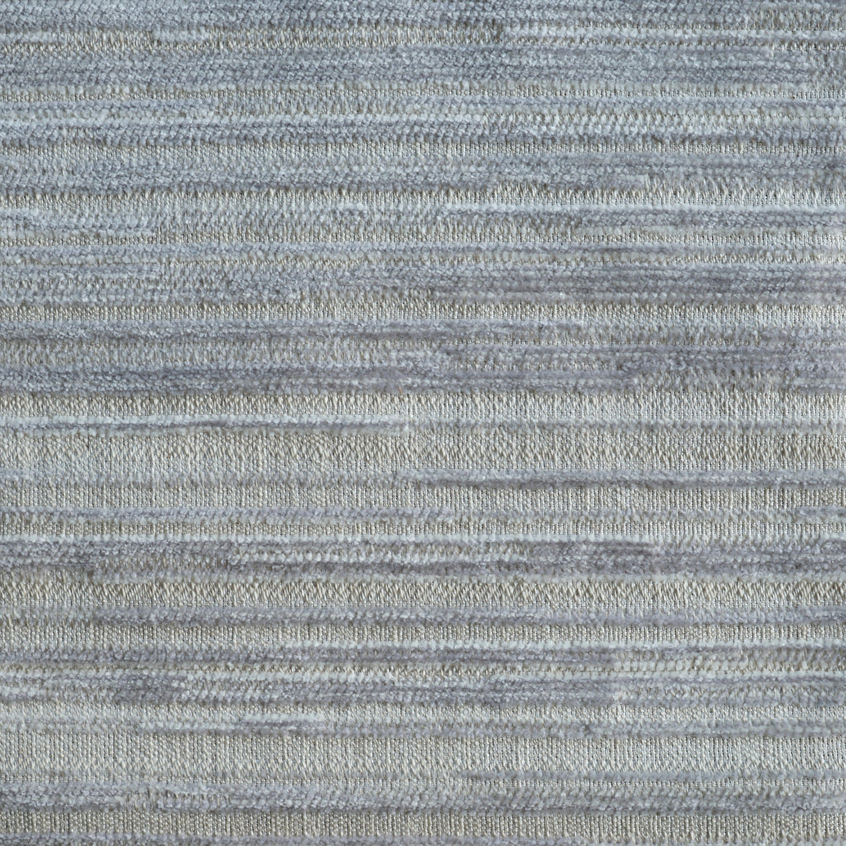 Chenille Upholstery Fabric Catalina Horizontal Stripes Texture by the Yard