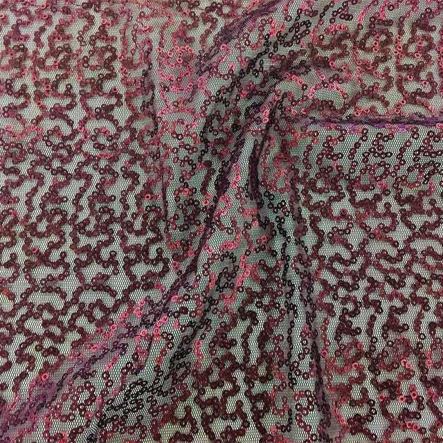 Stretch Mesh Sequin Fabric