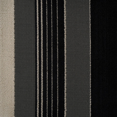 Cut Velvet Upholstery Fabric Cayman Bold Vertical Stripes