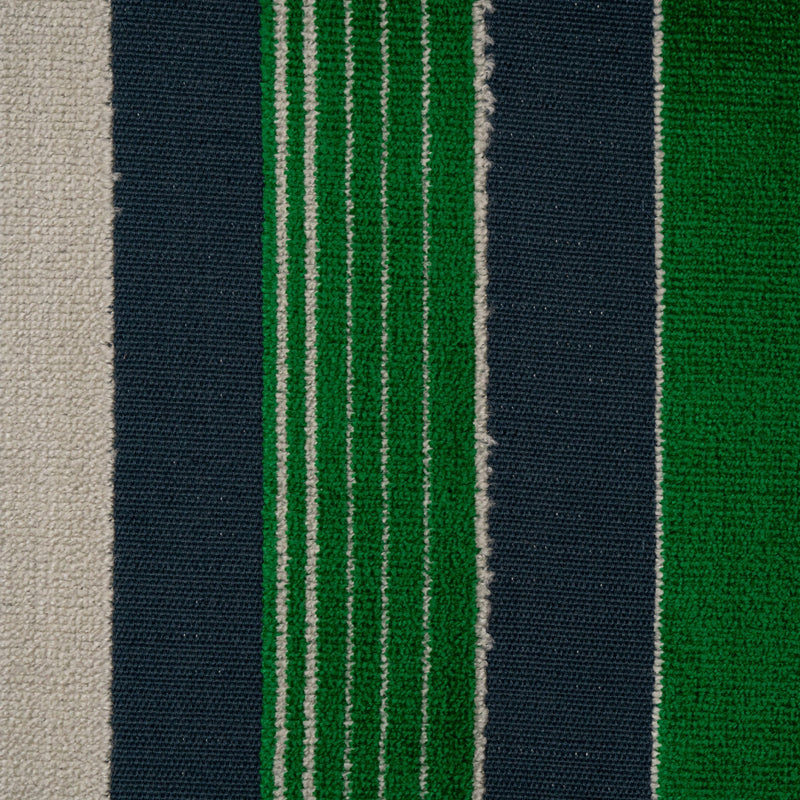 Cut Velvet Upholstery Fabric Cayman Bold Vertical Stripes