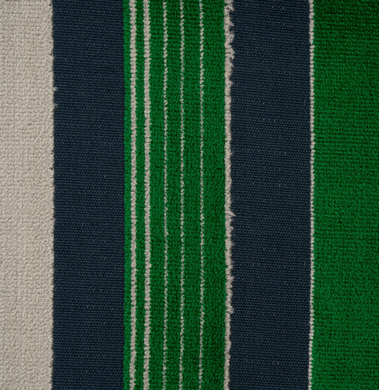 Cut Velvet Upholstery Fabric Cayman Bold Vertical Stripes