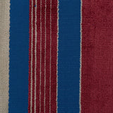 Cut Velvet Upholstery Fabric Cayman Bold Vertical Stripes