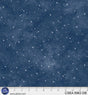 Cotton Print Celestial Seasons Dark Blue Fabric