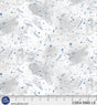 Cotton Print Fabric Celestial Seasons Light Grey 44/45