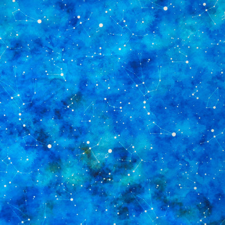Swim Knit Nylon Spandex Celestial Print