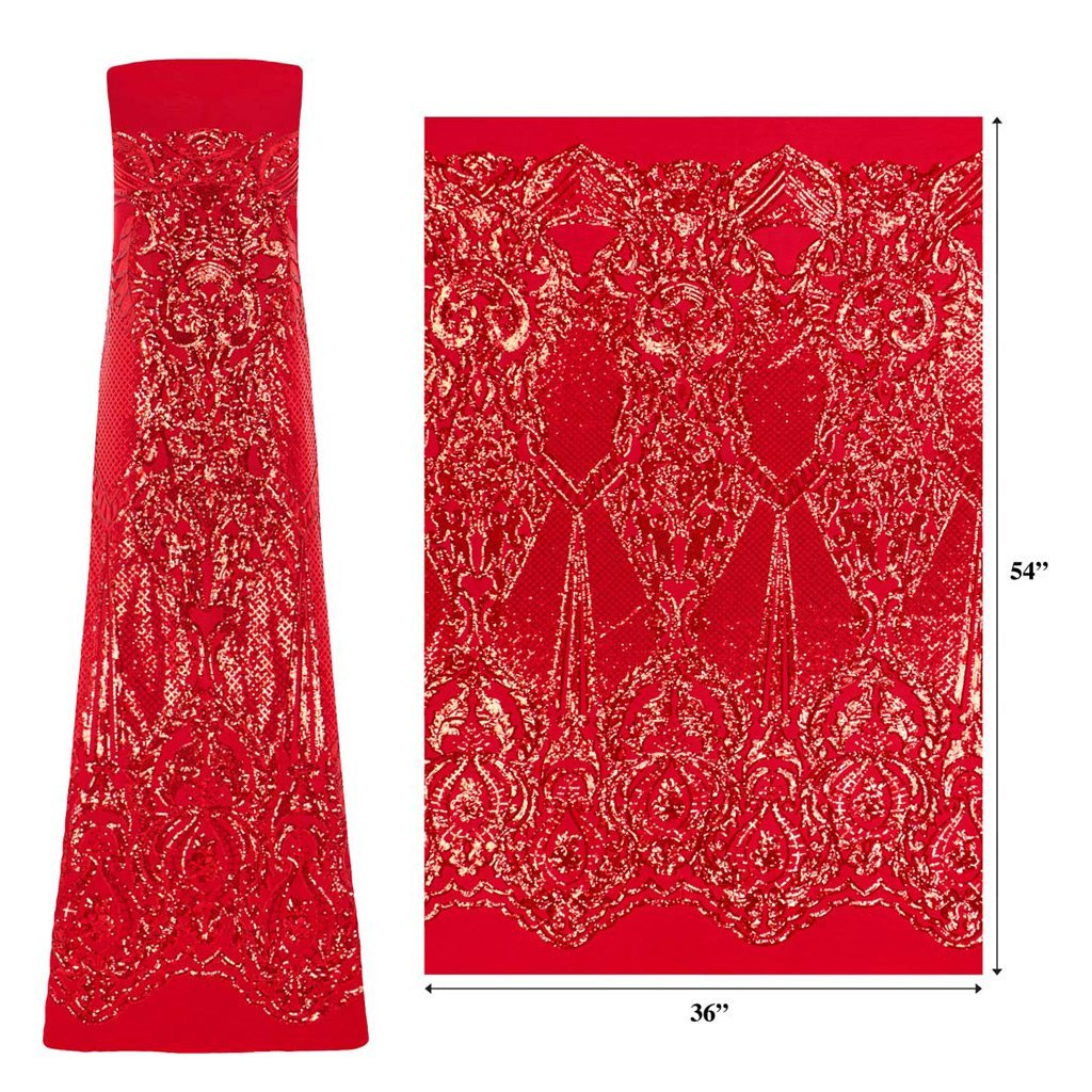 Stretch Mesh Sequin Fabric