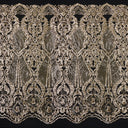 Celine Stretch Mesh Sequin Fabric - Embroidered Sequin, 54" Width (1 Yard)