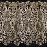 Celine Stretch Mesh Sequin Fabric - Embroidered Sequin, 54" Width (1 Yard)