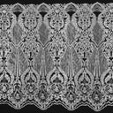 Celine Stretch Mesh Sequin Fabric - Embroidered Sequin, 54" Width (1 Yard)