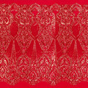 Celine Stretch Mesh Sequin Fabric - Embroidered Sequin, 54" Width (1 Yard)