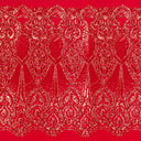 Celine Stretch Mesh Sequin Fabric - Embroidered Sequin, 54" Width (1 Yard)