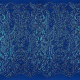 Celine Stretch Mesh Sequin Fabric - Embroidered Sequin, 54" Width (1 Yard)