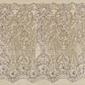 Celine Stretch Mesh Sequin Fabric - Embroidered Sequin, 54" Width (1 Yard)
