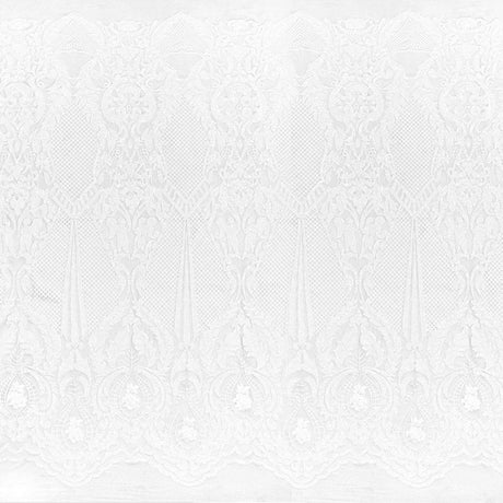 Celine Stretch Mesh Sequin Fabric - Embroidered Sequin, 54" Width (1 Yard)