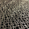 Foiled Stretch Netting Black Gold