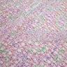 Foiled Stretch Netting Black Gold