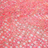 Centerstage Foiled Stretch Netting Fabric - Black/Gold, 2-Way Stretch, 56" Width (1 Yard)
