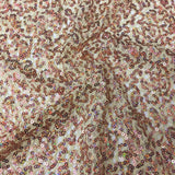 Cersei Stretch Lace Sequin Fabric - Black/Black, Nude/Copper, White/Pearl, 50" Cut Width, 56" Usable Width (1 Yard)
