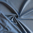 Polartec Micro Velour Fleece Knit Fabric Chambray Blue