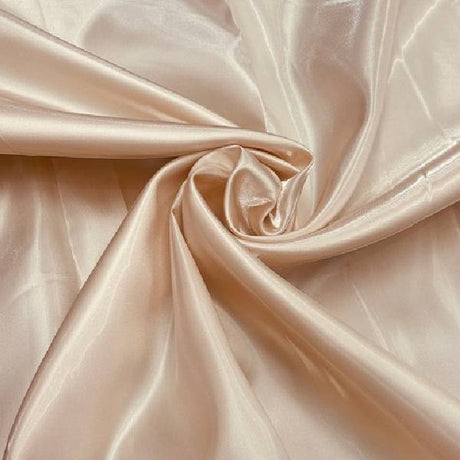 1 Yard Glossy Liquid Satin Polyester Fabric - Shiny Bridal Satin, 58" Width