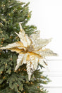 26" x 20" Champagne Metallic Christmas Stem