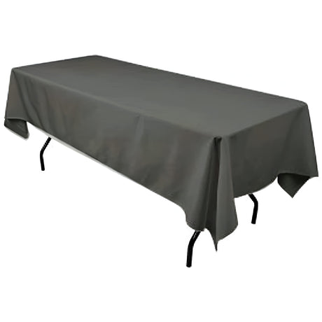 Polyester Rectangular Tablecloth Polyester Fabric - Wrinkle-Resistant, Stain-Proof, Washable, 60" X 144"