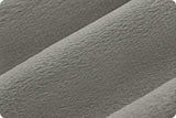 Charcoal Solid Minky Fabric 58/60"