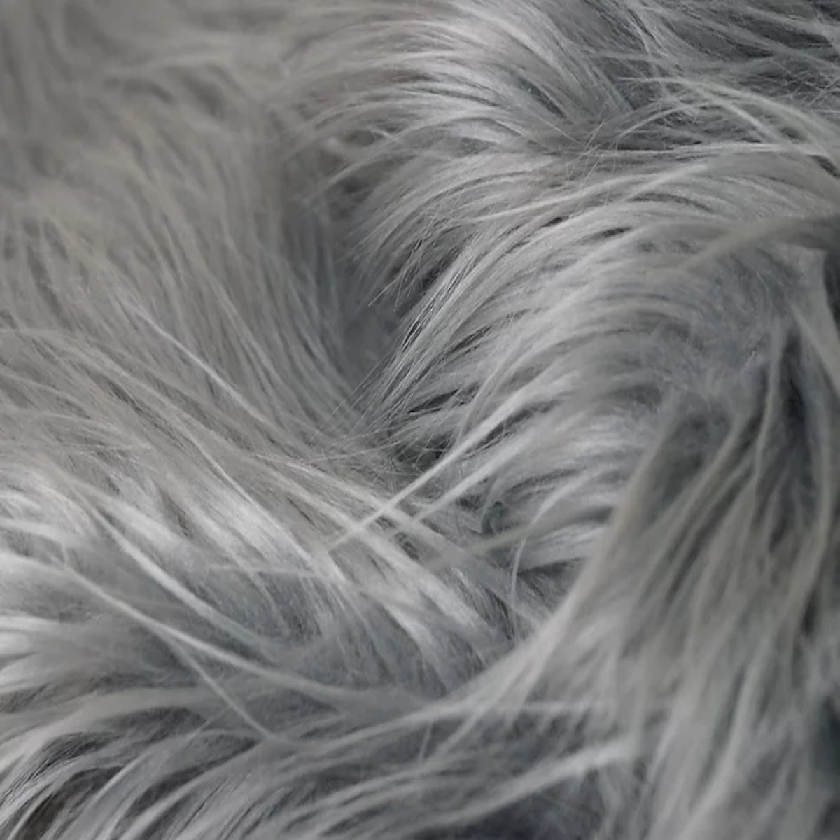 Faux Fur Fabric Shaggy Long Pile 4" Pile