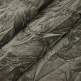 Crushed Velvet Flocking Nylon Fabric - 58/60" Width, 140 GSM, No Stretch, Multiple Colors (1 Yard)