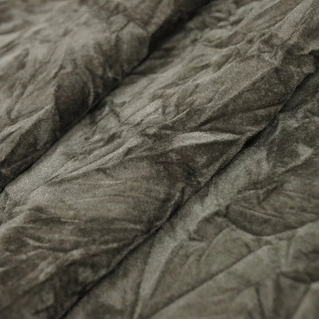 Crushed Velvet Flocking Nylon Fabric - 58/60" Width, 140 GSM, No Stretch, Multiple Colors (1 Yard)