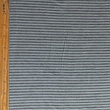 Bamboo Lycra Knit Fabric Charcoal and Grey Micro Stripe