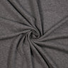 Cotton Spandex Jersey Knit Fabric 4-Way Stretch Charcoal