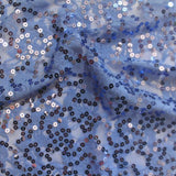 Stretch Lace Sequin Floral Fabric
