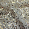 Stretch Lace Sequin Floral Fabric